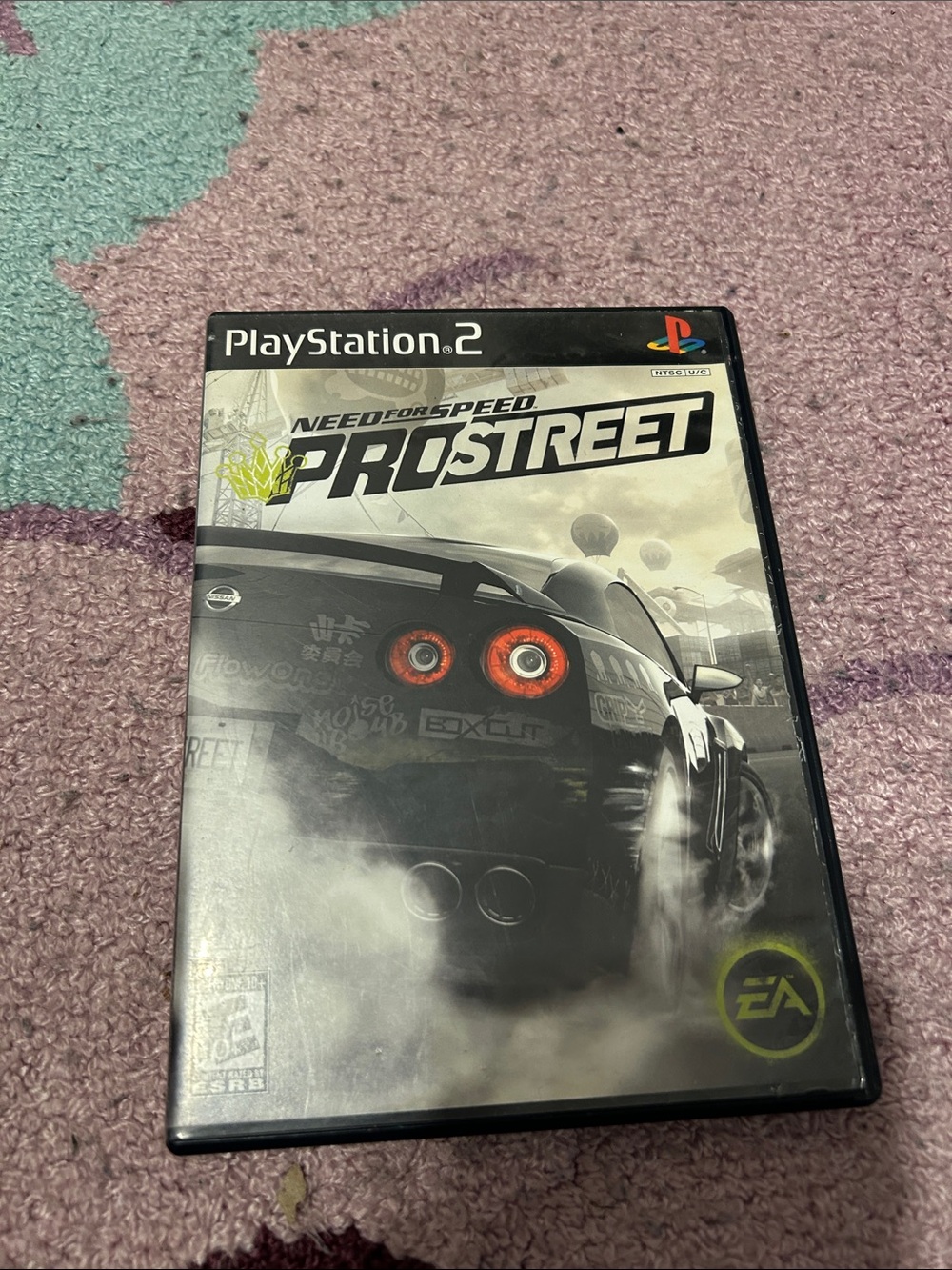 Sony Need for Speed: ProStreet (Black, Red accents)